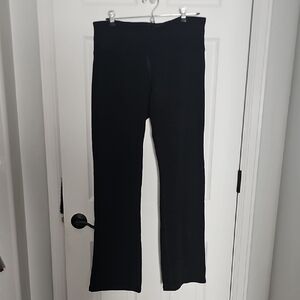 Elegant Black Flared Trousers